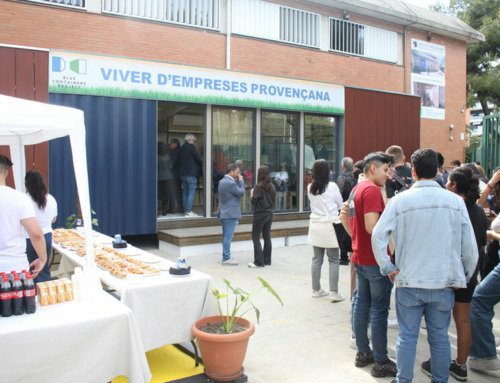 L’Institut Provençana de L’Hospitalet de Ll. converteix un contenidor marítim en viver d’empreses