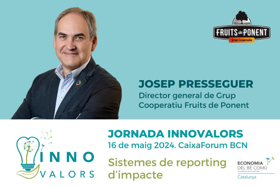 Josep Presseguer, ponent de la tercera jornada Innovalors